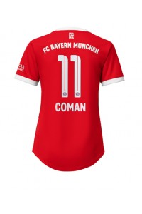 Bayern Munich Kingsley Coman #11 Voetbaltruitje Thuis tenue Dames 2022-23 Korte Mouw